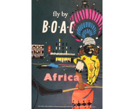 VINTAGE TOURISM POSTERS:  two advertising posters.John Piper (1903 - 1992), a twentieth century colour lithograph, originally