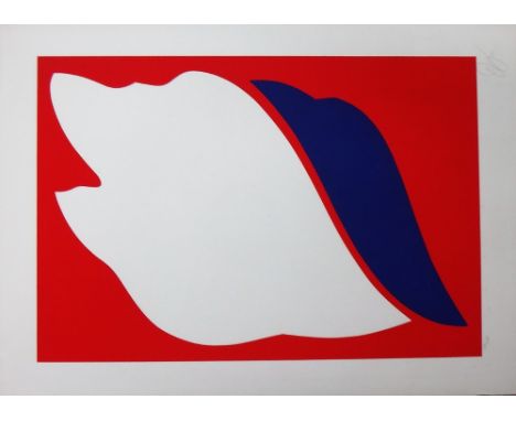 Continental School (20th century), Untitled, colour screen print, indistinctly signed 72, numbered 133/150, unframed, 84.5cm 