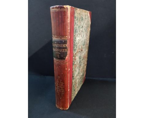 FRANKENSTEIN: OR THE MODERN PROMETHEUS, MARY W SHELLEY - 1ST ILLUSTRATED EDITION, FIRST PRINTING 1831