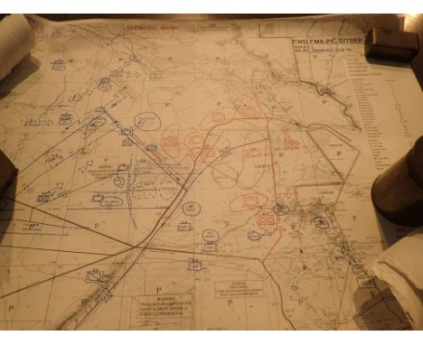 Quantity of military maps from the first Gulf war ( approximately thirty )