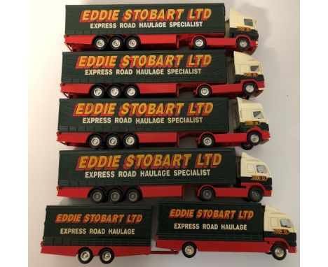 Corgi 1/64 scale Superhaulers Eddie Stobart trucks 