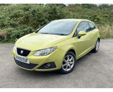 2009 Seat Ibiza 1.4 SE Manual. Registration number: KV59 EUF. - Ideal city run around or first car Finished in metallic yello