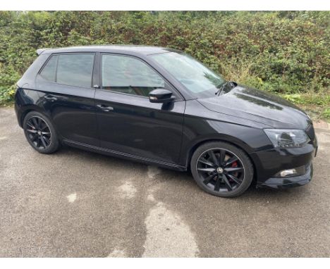 Skoda Fabia 1.2 TSI Monte Carlo.Registration number: KM65 NRX.Mileage: 87,569.Special Monte Carlo edition finished in metalli