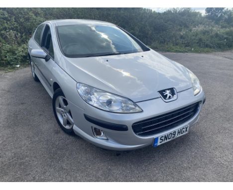 2009 Peugeot 407 SE 2.0 Petrol. Registration number SN09 HGX. Genuine low mileage having covered only 61,000 miles from new. 