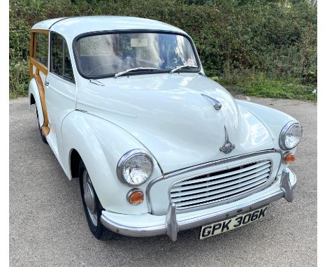 1971 Morris Minor Traveller. Registration number: GPK 306K. Mileage 87,200. - Iconic British estate car - Well looked after b