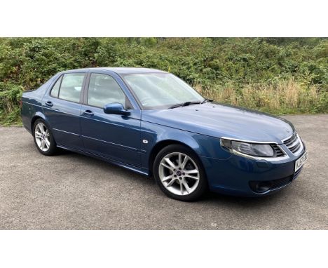 2007 Saab 9-5 2.3 Turbo Vector Sport Automatic. Registration number: KJ57 EBG. Genuine low mileage having covered only 47,000