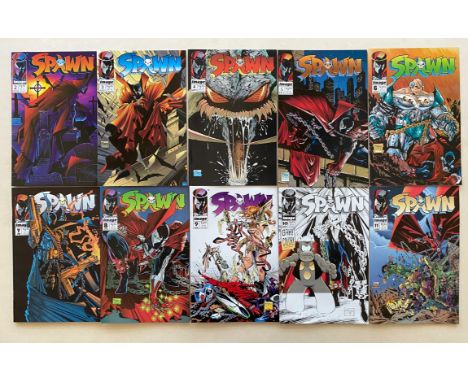 SPAWN #2, 3, 4, 5, 6, 7, 8, 9, 10, 11 (1992/3 - IMAGE Cents Copy) - First appearance of Violator, Angela - ALL First Prints -