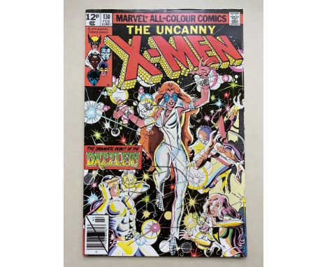 UNCANNY X-MEN #130 - (1980 - MARVEL Pence Copy) - First appearance of Dazzler + Emma Frost appearance - John Romita Jr. cover