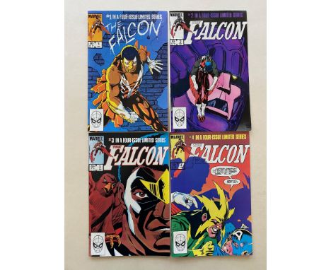 FALCON #1, 2, 3, 4 (4 in Lot) - (1983/84 - MARVEL Cents/Pence Copy) - First limited series for the Falcon - Complete run of t