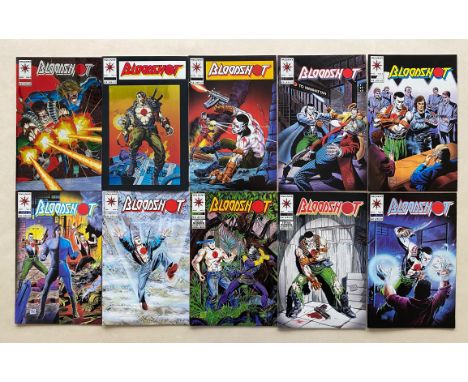 BLOODSHOT #0, 1, 2, 3, 4, 5, 6, 7, 8, 9, 10, 11, 12, 13, 14, 15, 16, 17, 18 (19 in Lot) - (1993/94 - VALIANT CENTS Copy) - Th