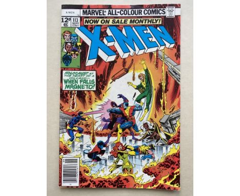 UNCANNY X-MEN #113 - (1978 - MARVEL Pence Copy) - Magneto appearance + John Byrne's first cover for the series that made his 