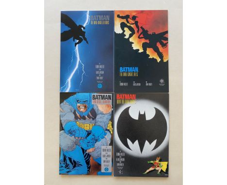 BATMAN: THE DARK KNIGHT RETURNS #1, 2, 3, 4 (4 in Lot) - (1986 - DC Cents Copy) - Classic Batman story - First appearance of 
