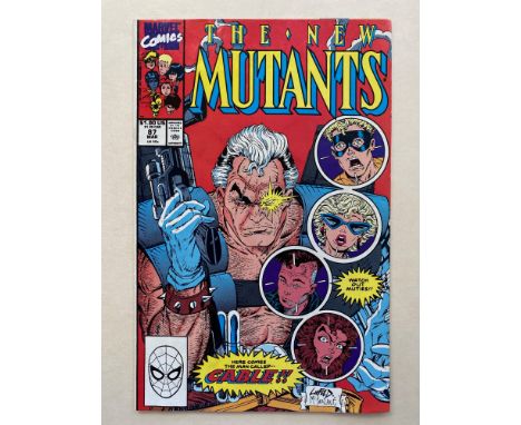 NEW MUTANTS #87 - (1990 - MARVEL - Cents Copy) - FIRST printing + First appearance of Cable + Stryfe, Mutant Liberation Front
