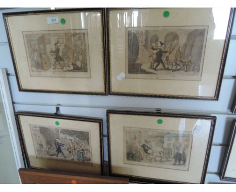 A selection of prints relating to Dr. Syntax 