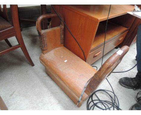 A vintage pommel horse