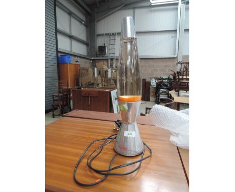 A Mathmos lava lamp