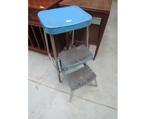 A vintage Prestige step stool