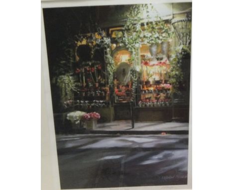 AFTER ANDREW ALLANSON "Evening in Paris", limited edition colour print, AFTER BARRIE LINKLATER "Frankie Dettori" colour print
