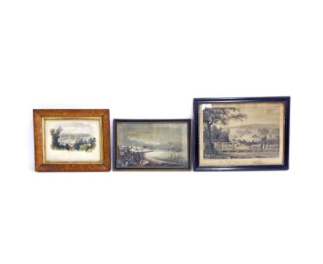 Lois Haghe possibly after William Havell (19th century) - 'Great Western Railway, Kelston Bridge near Bath', inscribed, black