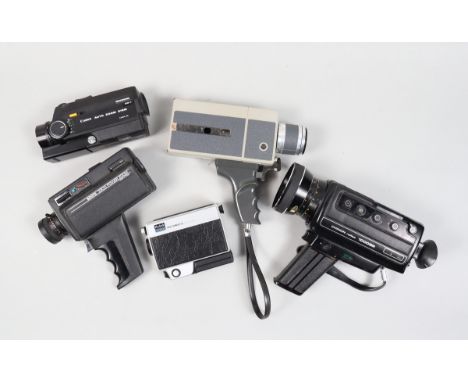 8mm Cine Cameras, a Chinon Reflex 1000SR, a Kodak M24 Instamatic, a Canon Auto Zoom 318M, an Eumig eumigette zoom and a Boots