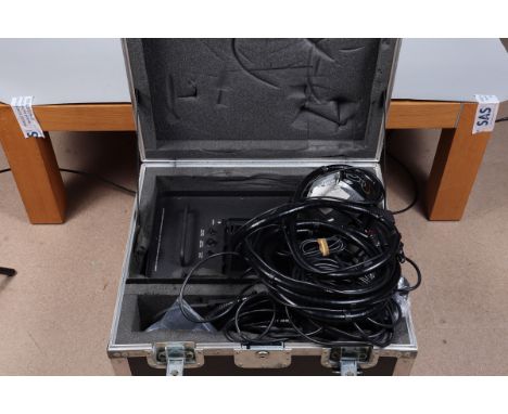 A Hosemaster Fiberoptic Light Source unit, used with daylight balanced films in conjunction with an electronic flash, with po
