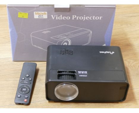 Boxed video projector 