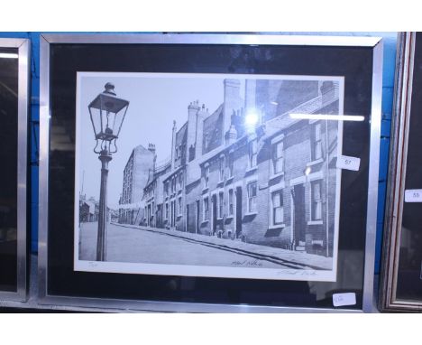 A framed signed limited edition Stuart Walton print. Shipping unavailable 