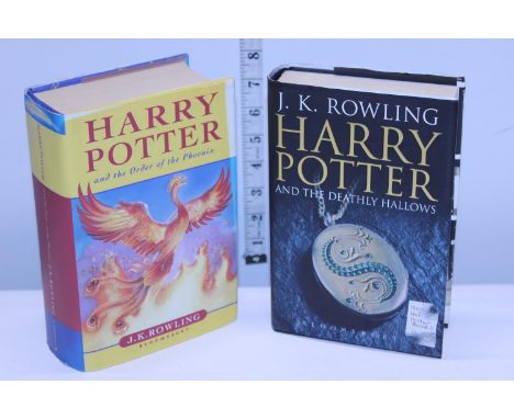 Two Harry Potter first edition hardback books 