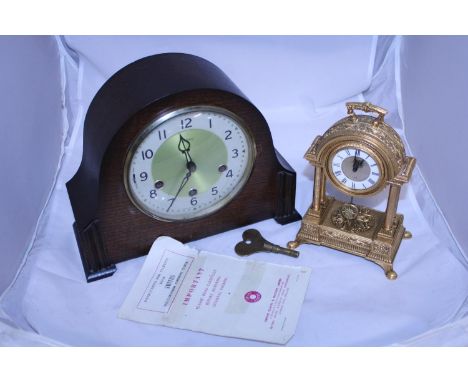 Lot - A FRENCH POLISHED BRASS CARRIAGE CLOCK, BY BAYARD, 8 DAY, SEVEN  JEWELS, UNADJUSTED, NUMBERED 81