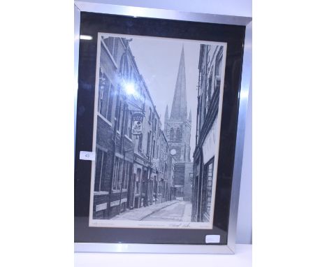 A signed framed limited edition Stuart Walton print. Shipping unavailable 