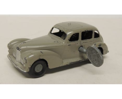 CHAD VALLEY - a Wee-Kin clockwork Humber Super Snipe, light brown, with key  ++slight paint loss, motor sticky but does work