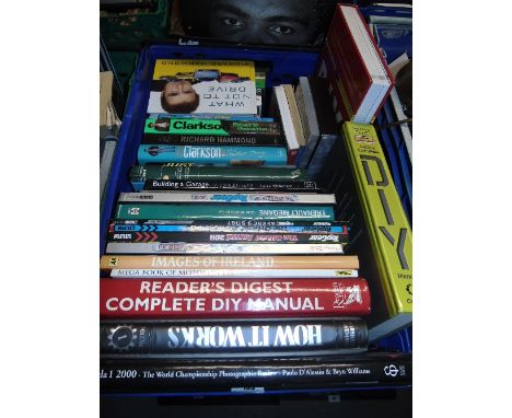 A Crate of Automobile Memorabilia.