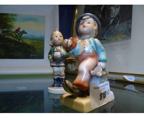 Two Goebel Figures of Young Boys.