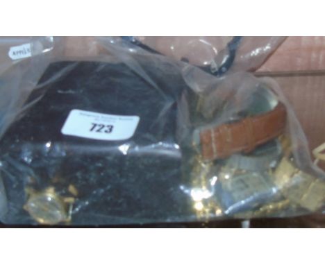 A Collection of Watches & Watch Parts to include a cased Gent's Timex, Lausanne, Citron, Gradus, etc.