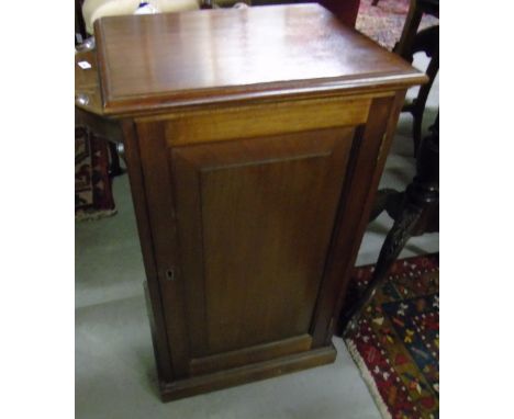 Victorian Mahogany Pot Cupboard with one blind panel door