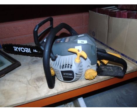 A RYOBI 14in Chainsaw, (PWO acc. to owner).