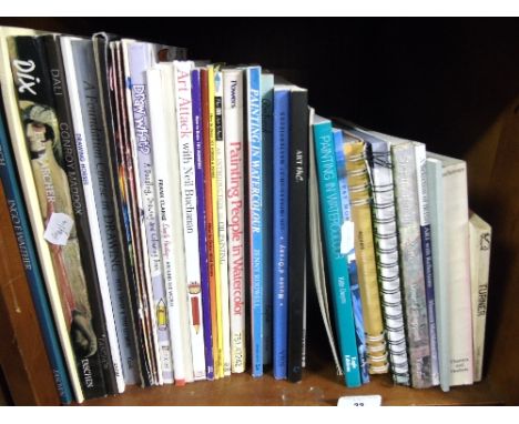 A Shelf of Art Interest Books.