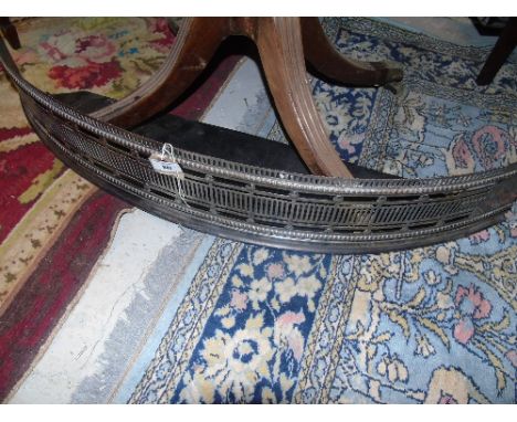 A 19th Century Pierced Steel Bow Fender.