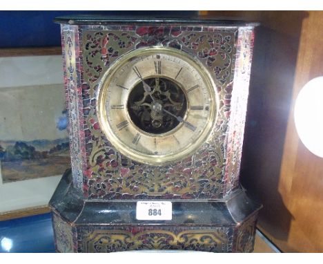 A 19th Century Boule Mantel Clock.