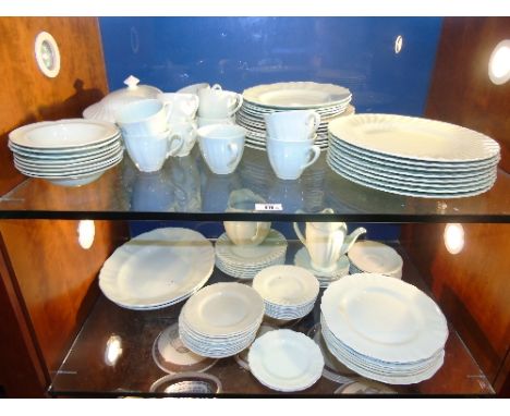 A J G Meakin Green Glazed Part Dinner Service