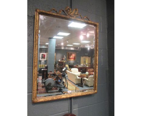 A 19th century gilt gesso pier mirror  