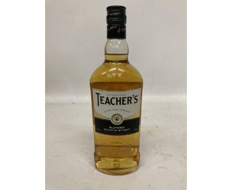 A 70CL BOTTLE - TEACHER'S HIGHLAND CREAM BLENDED SCOTCH WHISKY 