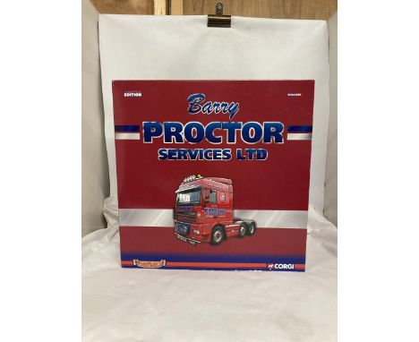 A CORGI MODEL NO. CC99169 - BARRY PROCTOR SERVICES LIMITED (MINT) BOXED 1:50 SCALE 