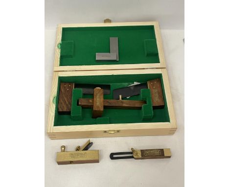 A BOXED SET OF FAITHFULL JOINERY TOOLS 