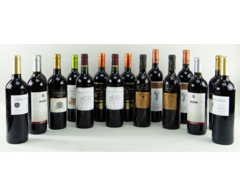 ASSORTED RED WINE, comprising Ch. Saint-Panlin, 2012, two bottles; Sierra Noble Tempranillo, 2005, two bottles; Don Elias Gra