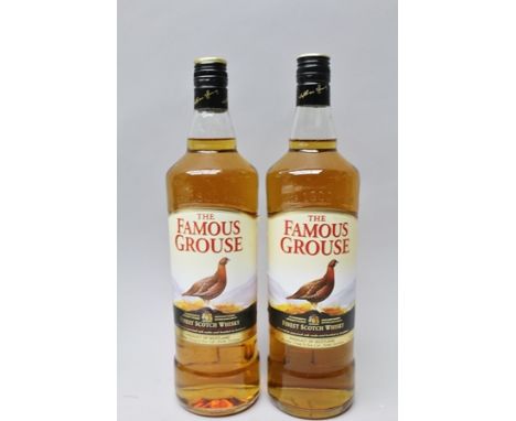 FAMOUS GROUSE Blended Scotch Whisky, 2 x litre bottles 