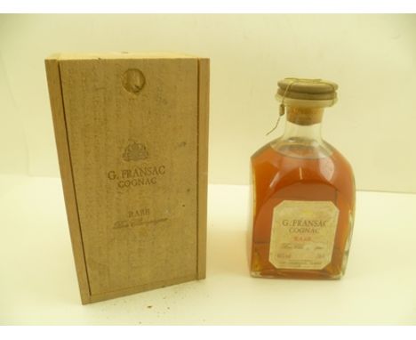 G. FRANSAC COGNAC Fine Champagne, 40% vol., 1 x 70cl bottle in wooden case 