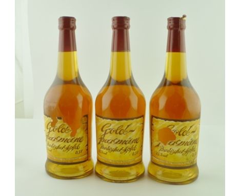 BADISCHER APFEL (Baden Apple Schnapps), 25%) Gold Parmane, 3 x 50cl bottles 