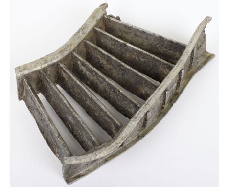 WW2 German ME262 Engine Relic Part: Alloy engine part from crashed site , MATZLEY pinned to side, size 21 cms long. 
