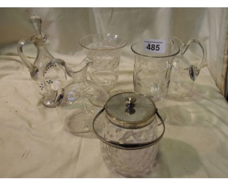  Sale Item:    6 PCS GLASSWARE   Vat Status:   No Vat   Buyers Premium:  This lot is subject to a Buyers Premium of 15% + Vat